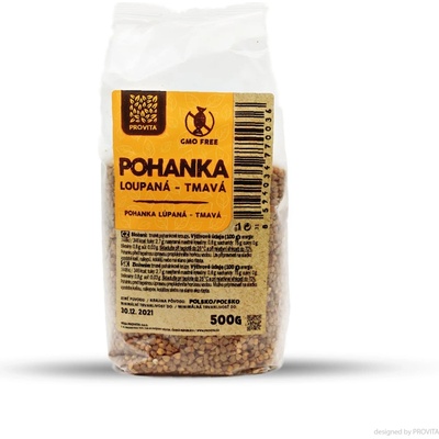 Provita Pohánka tmavá lúpaná 0,5 kg