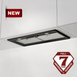 Faber INTEGRA PLUS BK A70 Аспиратор за пълно вграждане черен (INTEGRAPLUSbk)