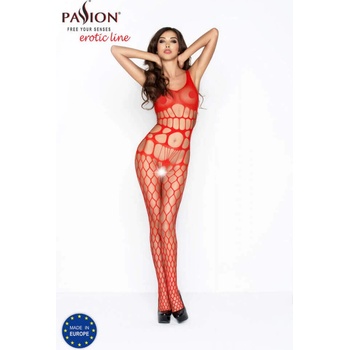 Bodystocking BS032 red červená