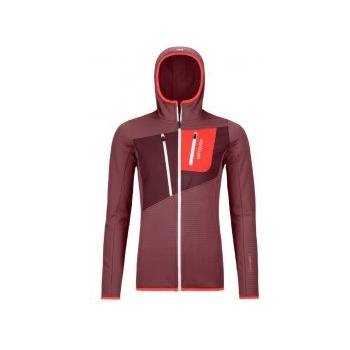 Ortovox outdoorová mikina Fleece Grid Hoody W Mountain Rose