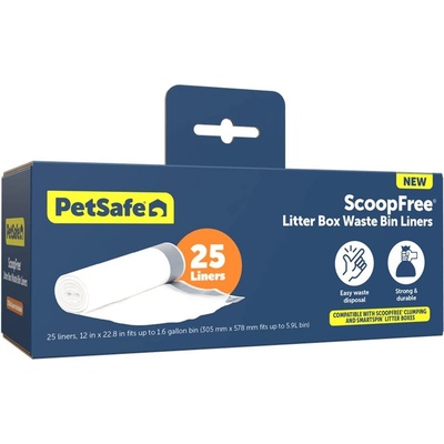 PetSafe ScoopFree SmartSpin Náhradní sáčky do automatické toalety 25 ks – Hledejceny.cz