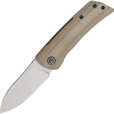 Petrified Fish PFE05S Flavorist Satin K110 khaki Micarta PFE05SKMS