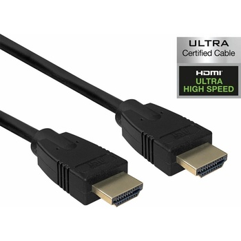 ACT Кабел ACT AK3916, от HDMI(м) към HDMI(м), 2m, черен, 8K@60Hz (AK3916)