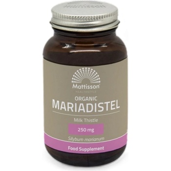 Image 1 of Mattisson Healthstyle Organic Milk Thistle 250 mg [120 капсули]