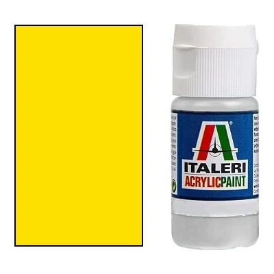 Italeri Farba Acrylic Flat Insignia Yellow 20ml