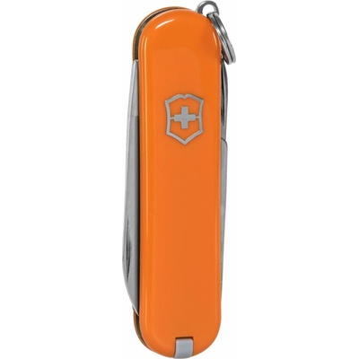 VICTORINOX - Malý vreckový nôž Classic SD Colors, 7 funkcií, oranžová 0.6223.83G