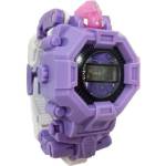 RAYA TOYS Детски електронен часовник Raya Toys - Робот Трансформер, лилав (510123612) - baby