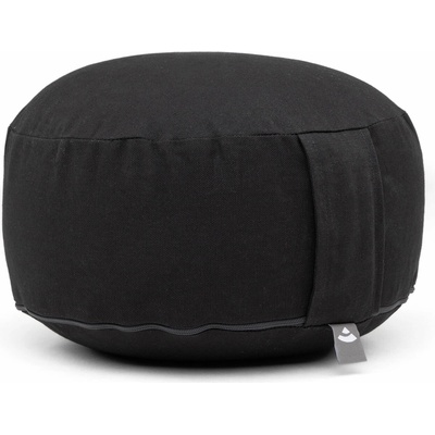 Bodhi Yoga Bodhi Meditačný vankúš RONDO BASIC náplň špalda Čierna 30x20