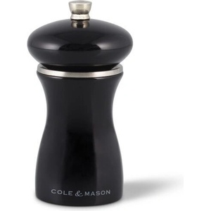 Cole & mason COLE&MASON Мелничка за сол SHERWOOD BLACK GLOSS - 12 см. - цвят черен (Cole-&;-Mason-HS-0485P)