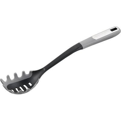KESPER Naběračka na těstoviny se silikonovým okrajem 34,5 cm, šedá