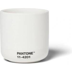 Pantone Бяла керамична чаша за капучино 175 ml Cortado Cloud Dancer - Pantone (101062026)