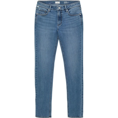 QS by S.Oliver dámske rifle slim Fit modrá tmavo