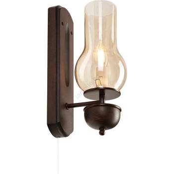 Brilagi - LED Аплик COTTAGE 1xE14/40W/230V бук/кафяв (BG1502A)