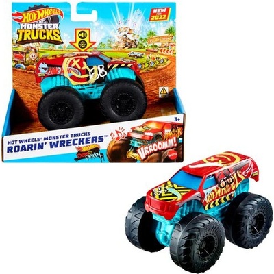 Mattel Hot Weels Monster trucks stvořitel modro oranžový podvozek