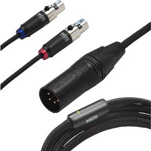 Meze Audio Кабел Meze Audio mini XLR - 4 pin XLR балансиран (MEM-C4)