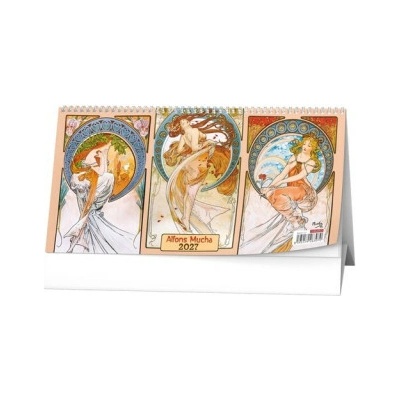 Baloušek Alfons Mucha stolní 2027