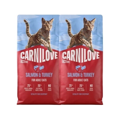 CARNILOVE Active Cat Salmon and Turkey Adult 2 x 6 kg