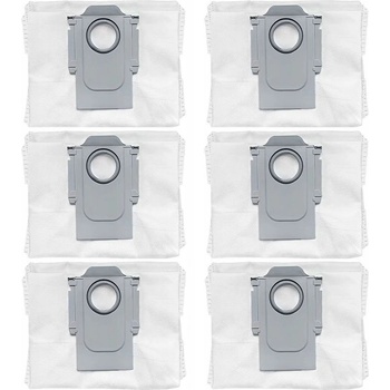 Mobilly резервни торбички за Roborock S8 Pro Ultra, S8+, S7 MaxV, Q Revo, Q8 Max+, Q7+, Q5+, 6 бр