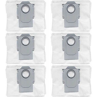 Mobilly резервни торбички за Roborock S8 Pro Ultra, S8+, S7 MaxV, Q Revo, Q8 Max+, Q7+, Q5+, 6 бр