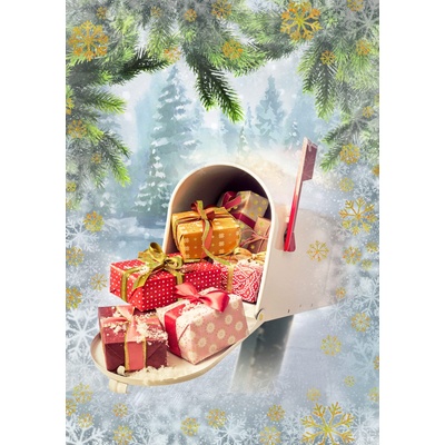 Artige Поздравителна картичка Artige - Пощенска кутия (XAN018)