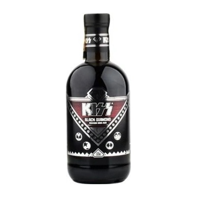 Kiss Black Diamond 40% 0,5 l (čistá fľaša)