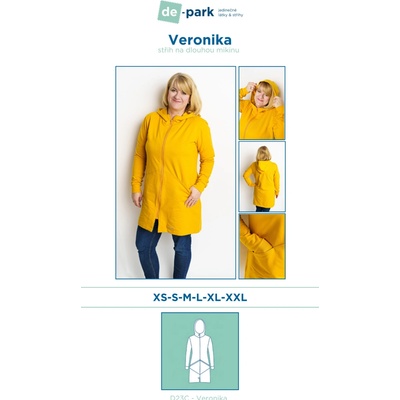 de-park Papírový střih - Veronika vel.XS-XXL – Hledejceny.cz
