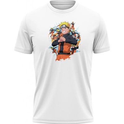 Naruto dětské tričko Clone Jutsu bílá