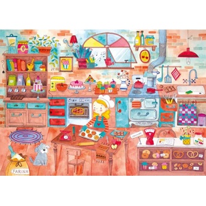Magnolia - Puzzle Colorful Bakery - 1 000 piese
