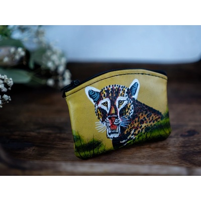 Monicah Ndura Fashion Jewelry Menší africká s levhartem