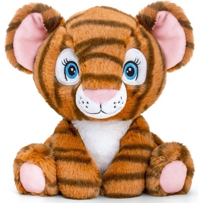 Keel Toys Плюшена играчка Keel Toys Keeleco Adoptable World - Тигър, 25 cm (SE1218)