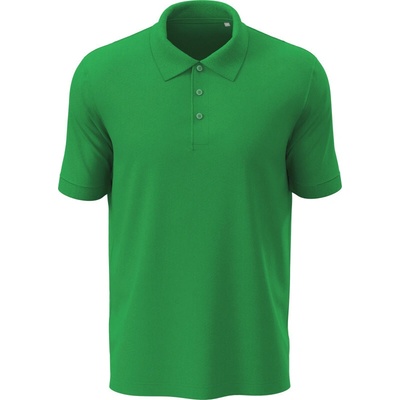 Stedman Lux Polo krátký rukáv COT05906052001-kelly green