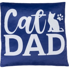 Smartpet polštář s nápisem Cat Dad 40 x 40 cm