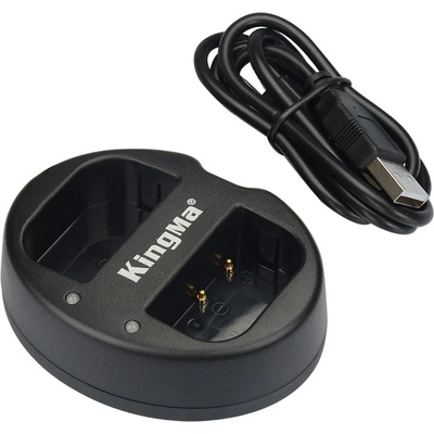 KingMa Зарядно за батерия DMW-BLF19 за за Panasonic Lumix DMC-GH3, DMC-GH4, DC-GH5, DC-GH5S, DC-G9