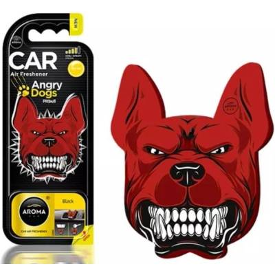 Aroma Car ANGRY DOG BLACK