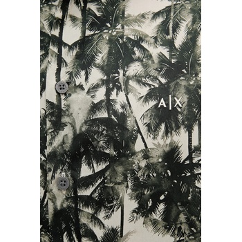 Giorgio Armani Памучна риза Armani Exchange в зелено със стандартна кройка с класическа яка XM001240 AF14869 (XM001240.AF14869)