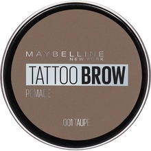 Maybelline Gelová pomáda na obočí Tattoo Brow Pomade 001 Taupe 4 g