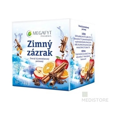 MEGAFYT Zimný zázrak ovocný čaj aromatizovaný 10 x 2 g
