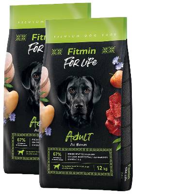Fitmin For Life Dog Adult All breed 2 x 12 kg