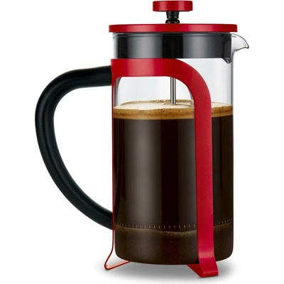 Tchibo - Konvička french press 800 ml, 6 šálků, červená