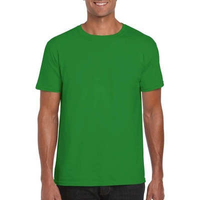 Gildan pánske tričko G64000 irish green