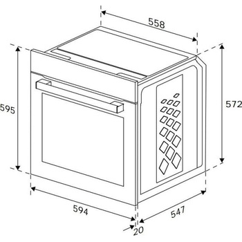 Image 1 of Beko BBIE123001XD