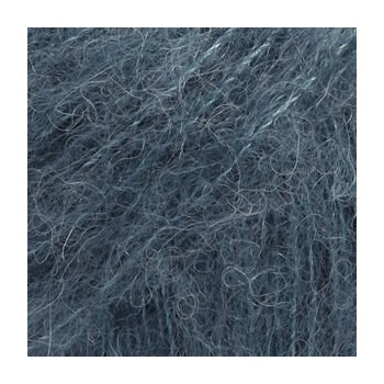 DROPS Design Brushed Alpaca Silk Uni Colour 25 Steel Blue Плетива прежда (109825)