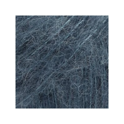 DROPS Design Brushed Alpaca Silk Uni Colour 25 Steel Blue Плетива прежда (109825)