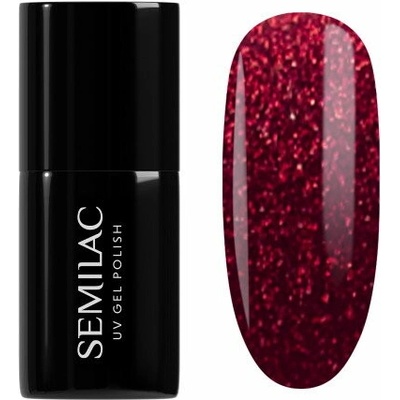 Semilac gelový lak 955 Holly Berry Red 7 ml