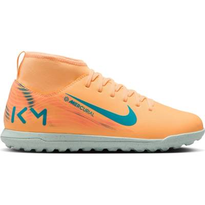 Nike Юношески футболни стоножки Nike Mercurial Superfly 10 Club Juniors Astro Turf Football Boots - Orange/Melon