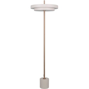 TRIO LED затъмняваща се подова лампа в цвят слонова кост (височина 138 cm) Keaton - Trio (440210176)