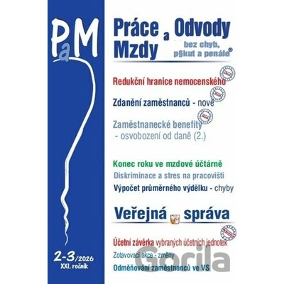 PaM 2-3/2026 Redukční hranice nemocenského v roce 2026