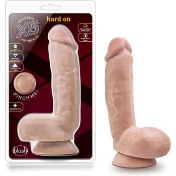 Image 1 of Пенис дилдо, меко и реалистично, 21, 5см. - X5 Hard On Flesh (BLUSH00115)