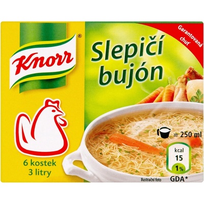 Knorr Slepičí bujón 6 x 10 g