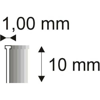 Truhlářské Brady Narex 12/10 (18G) - 1 x 10 mm - 5.000 ks